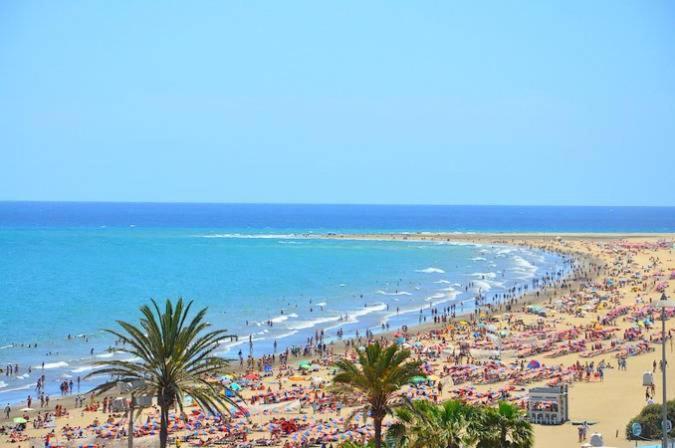 Bungalow Playa Del Ingles Santa Fe 56 Dış mekan fotoğraf